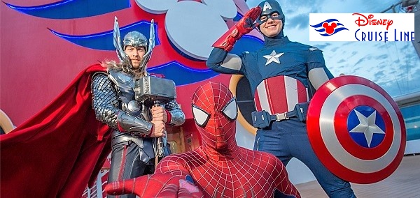 Poď na loď s Disney a hrdinami Marvel